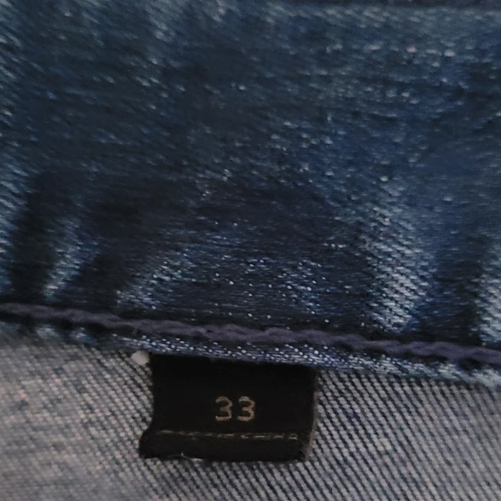 John Varvatos Bowery Slim Straight Jeans Blue Denim Size 33X29